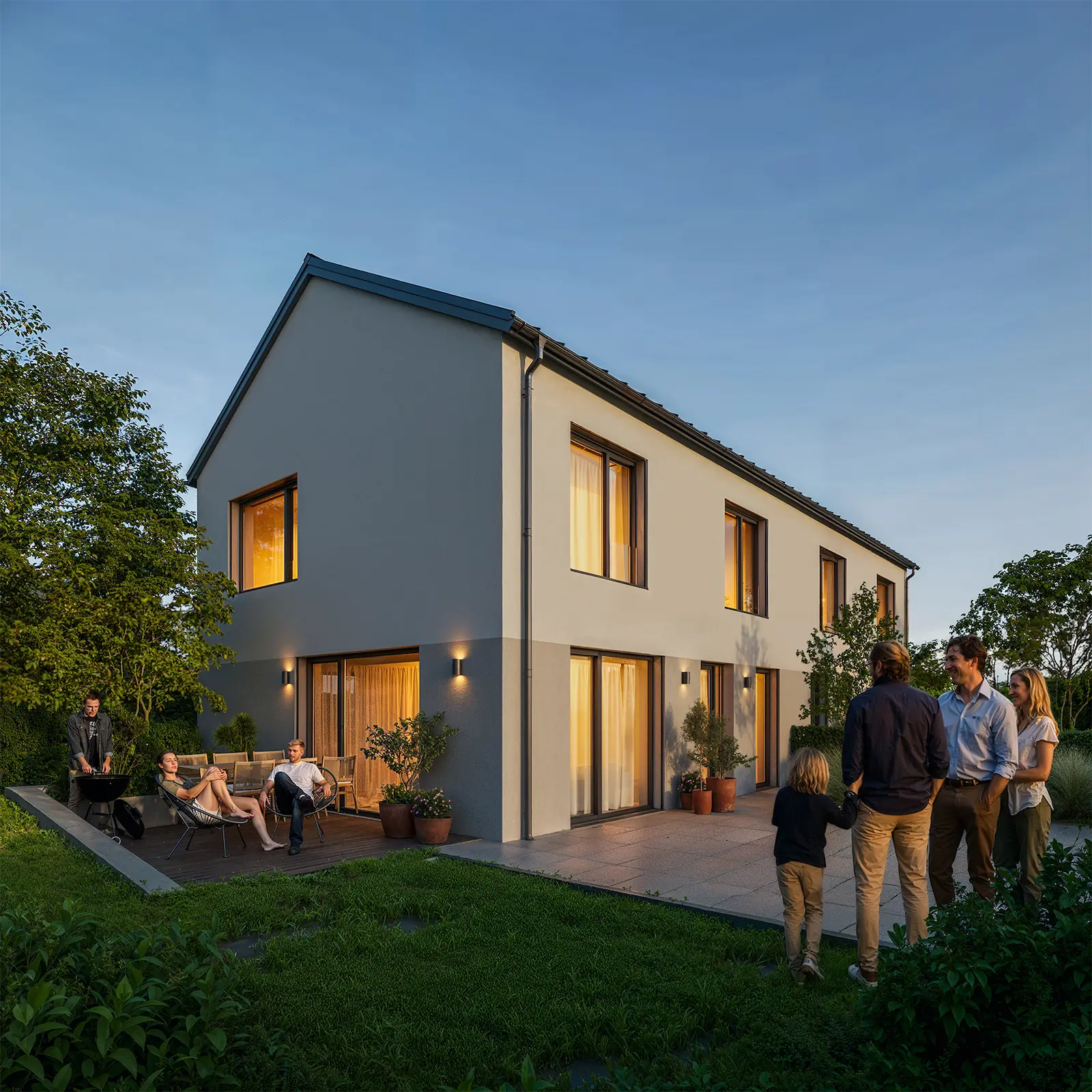 Osada Chrustenice, exteriér, vizualizace 05