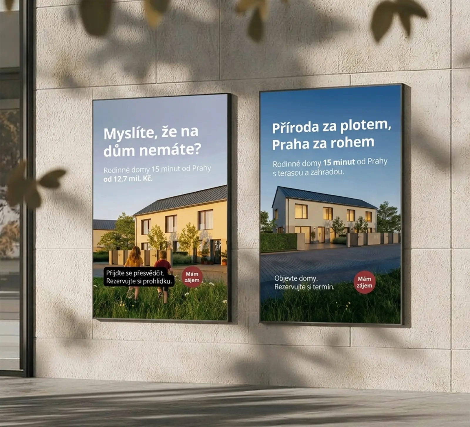 Osada Chrustenice, billboardy