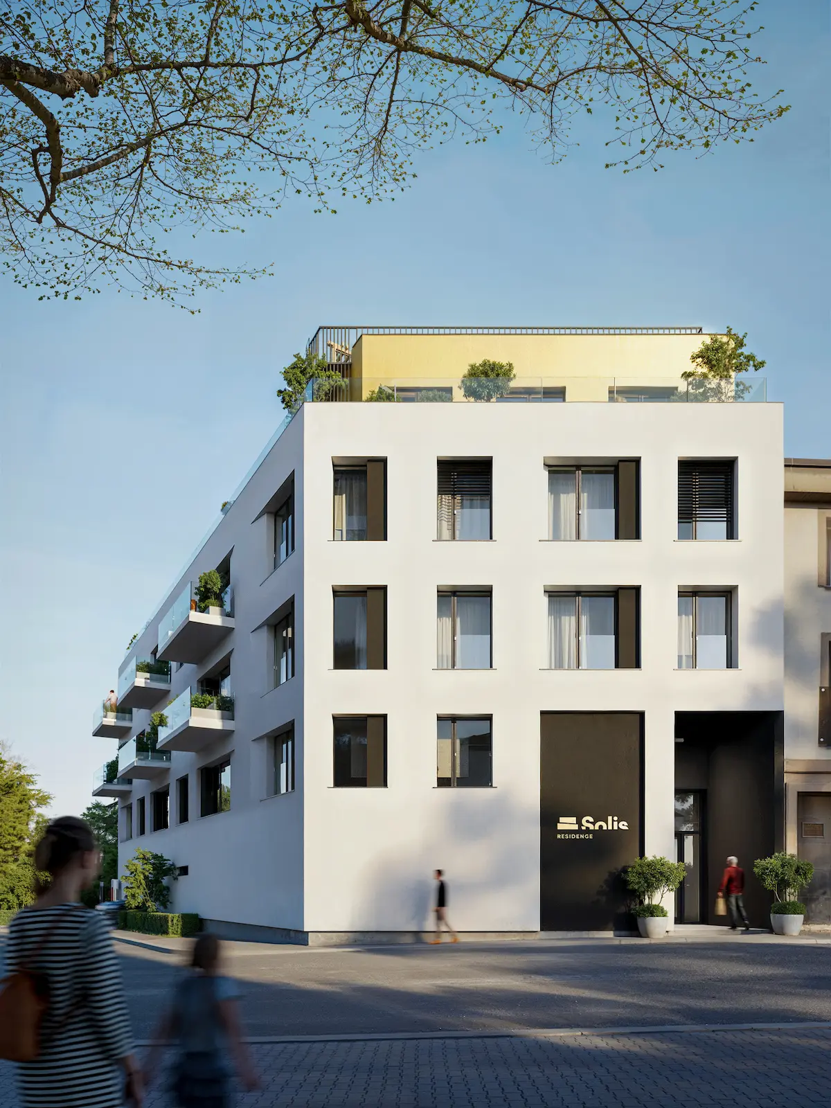 Solis Residence, exteriér, vizualizace 02