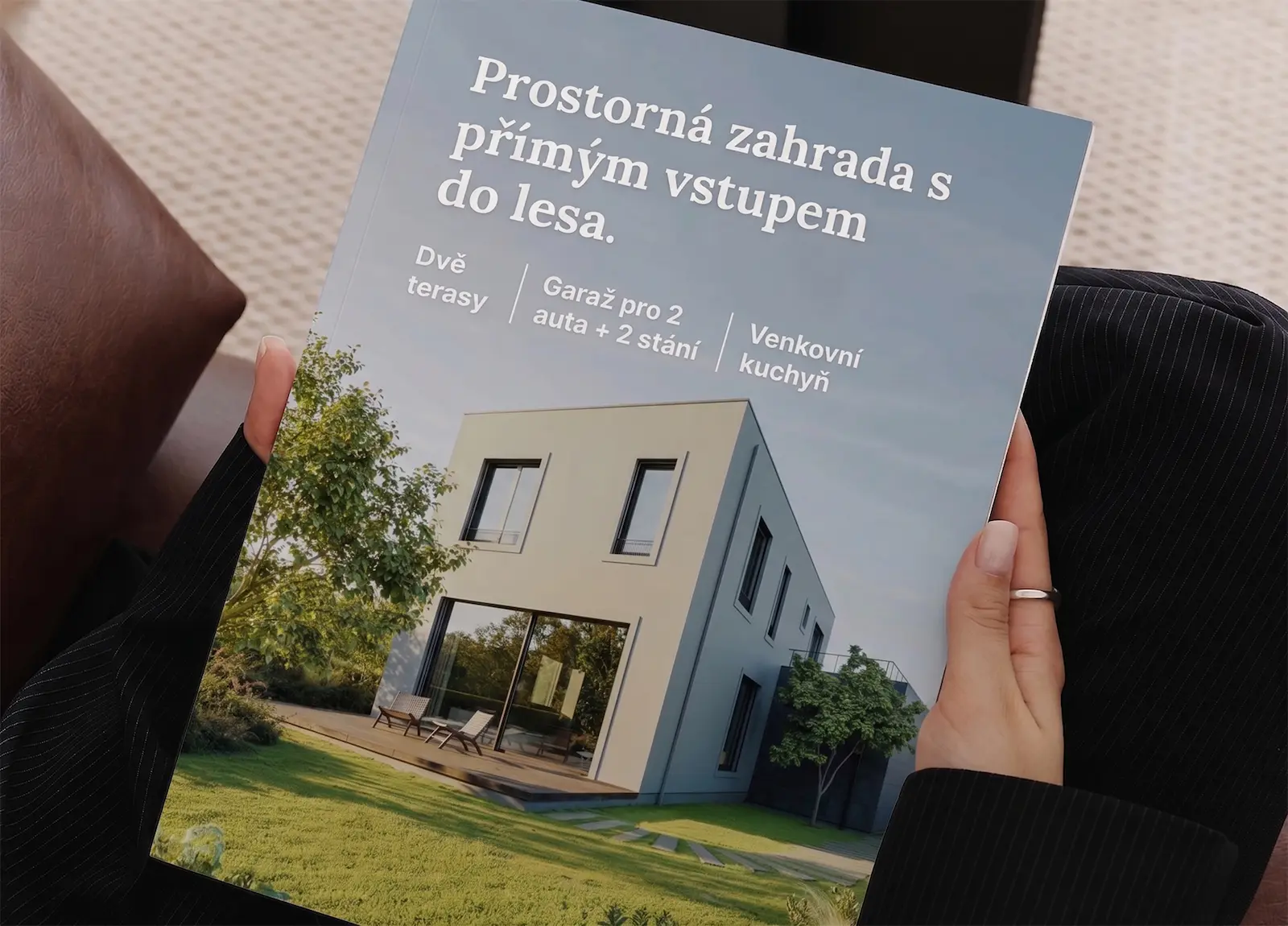Vila Hostivař, tištěná brožura